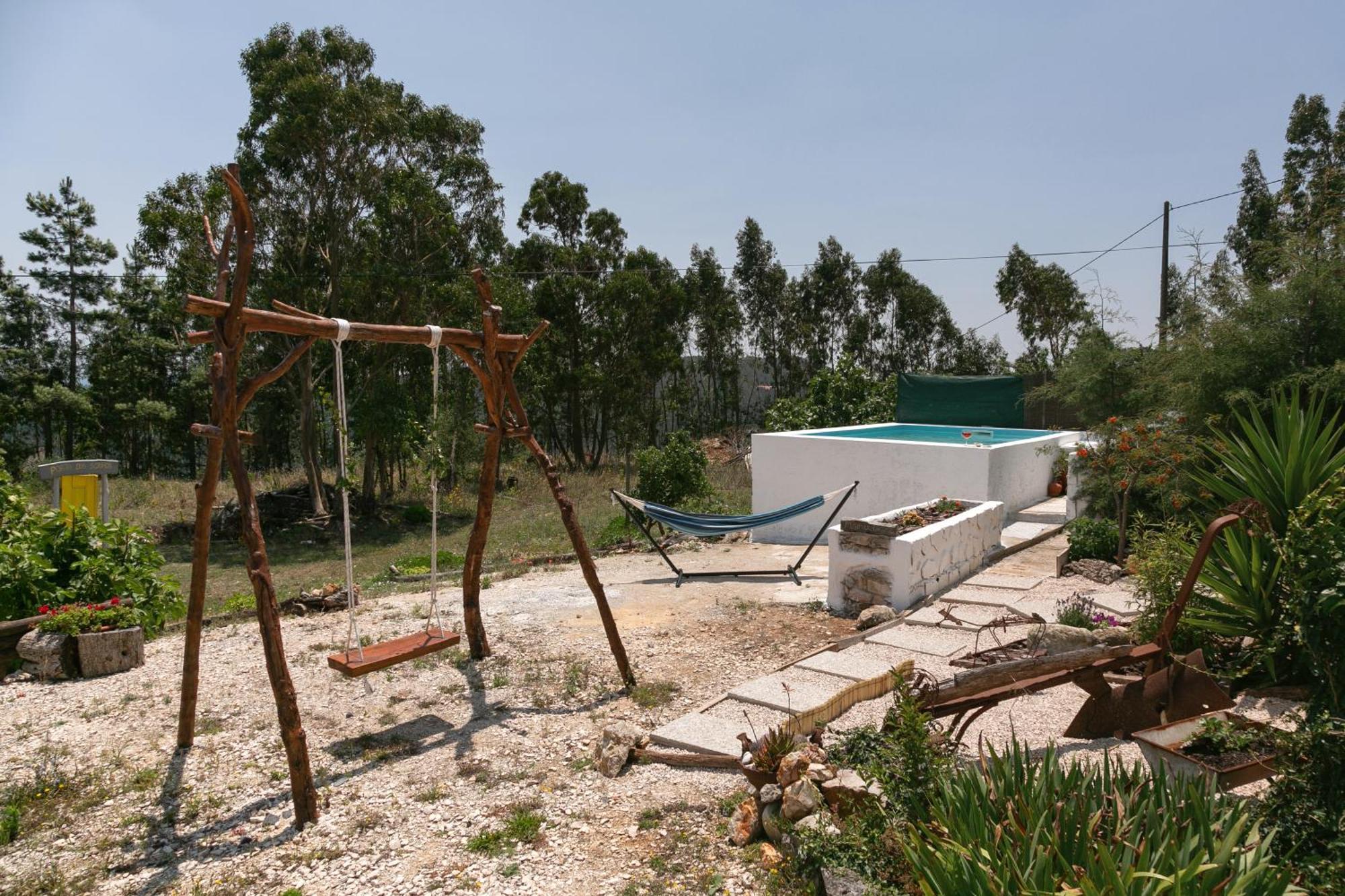 Casa Trilhos Da Serra Alcobertas Bagian luar foto